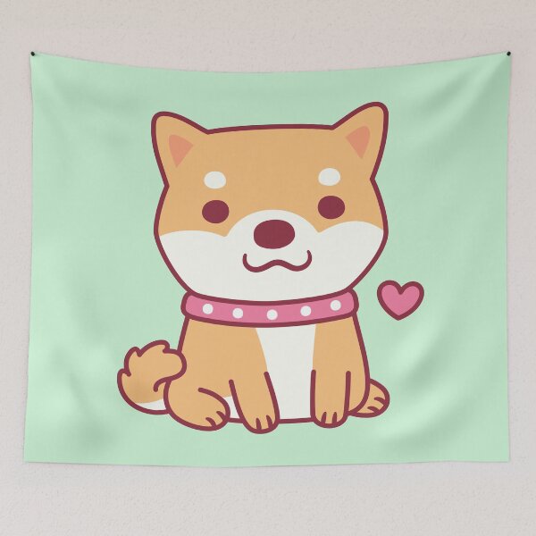 Item preview, Cute Shiba Inu Dog designed and sold by rustydoodle.