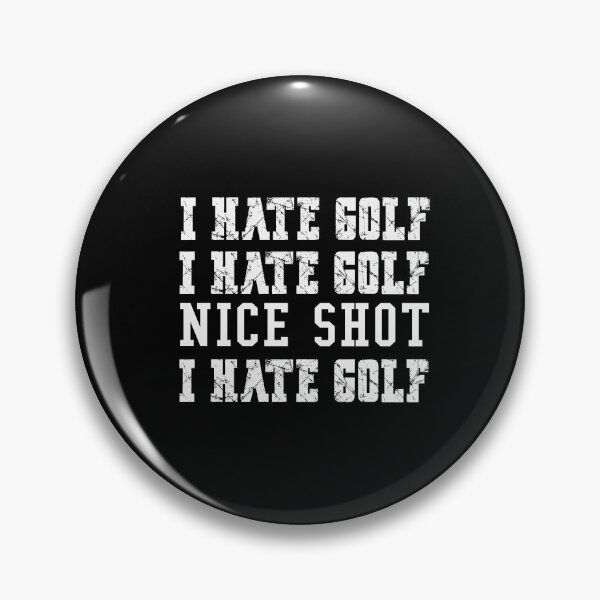 Item preview, Mens Funny Golf Tees - I Hate Golf But Nice Shot, Golf Club design designed and sold by Merchking1.