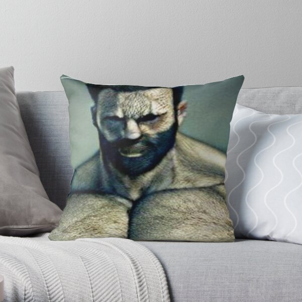 Gigachad Meme Funny Giga Chad Photoshop Pillow -  Portugal