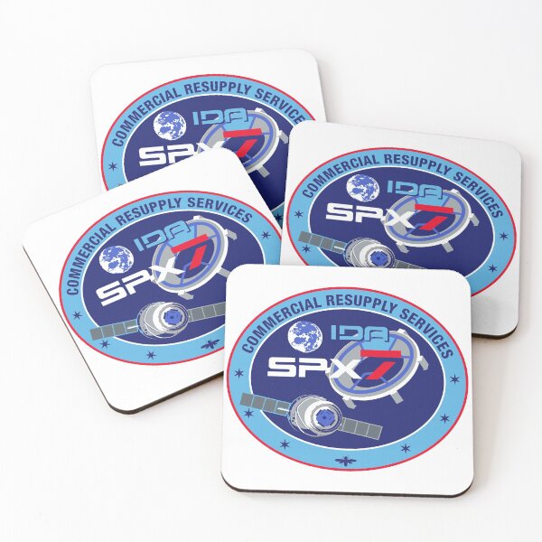 Item preview, SpX-7 NASA Logo designed and sold by Nikki SpaceStuffPlus.