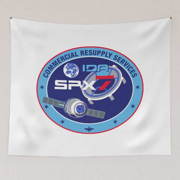 Item preview, SpX-7 NASA Logo designed and sold by Nikki SpaceStuffPlus.