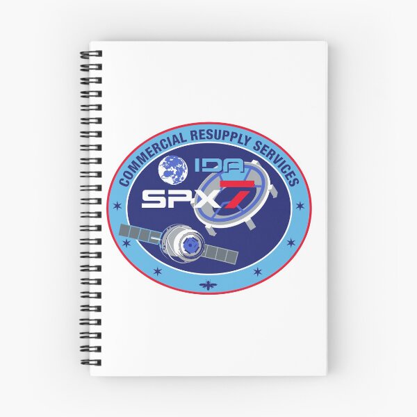 Item preview, SpX-7 NASA Logo designed and sold by Nikki SpaceStuffPlus.