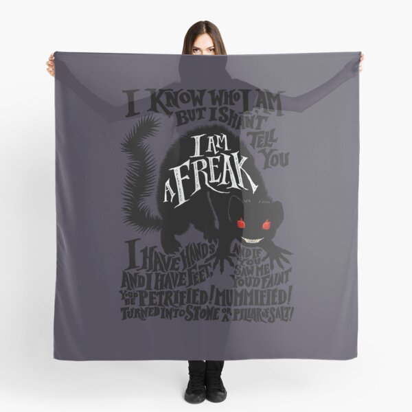 For Mens Womens Gef The Talking Mongoose I Am A Fitted Awesome For Movie Fans Scarf