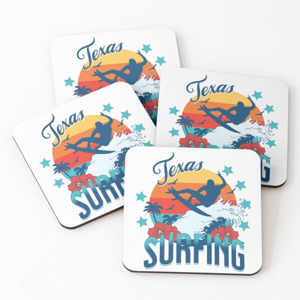 Item preview, Surf South Padre Corpus Christi Galveston Surfside Surfing Texas designed and sold by CattlettArt.