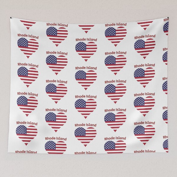 Artikelvorschau, Herz Rhodos-amerikanischer Flagge entworfen und verkauft von Queen1120.