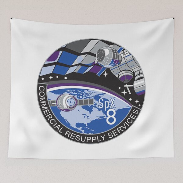 Item preview, CRS-8 NASA Logo designed and sold by Nikki SpaceStuffPlus.