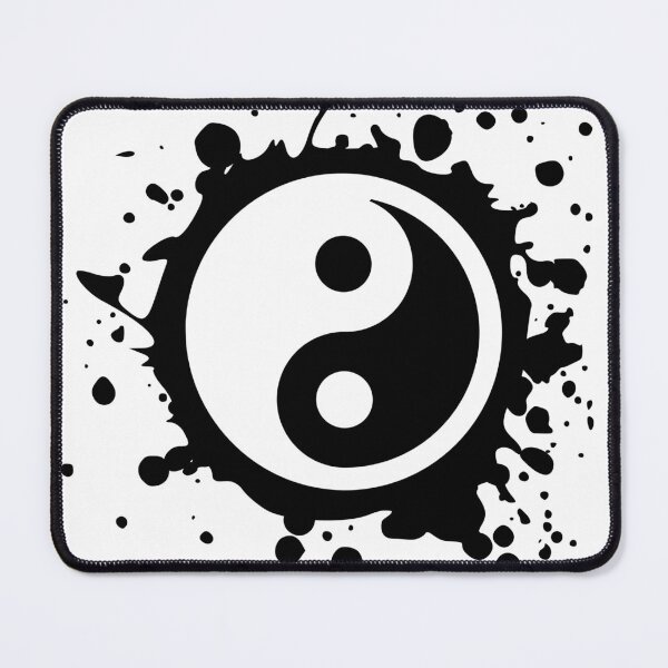 Item preview, Ying Yang Feng Shui Yin Yang Ink Splat designed and sold by Minnesnowta.