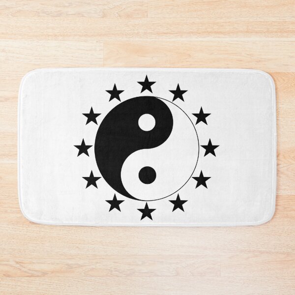 Item preview, Yin Yang Star Feng Shui Ying Yang Taoism Taijitu Buddhism designed and sold by Minnesnowta.