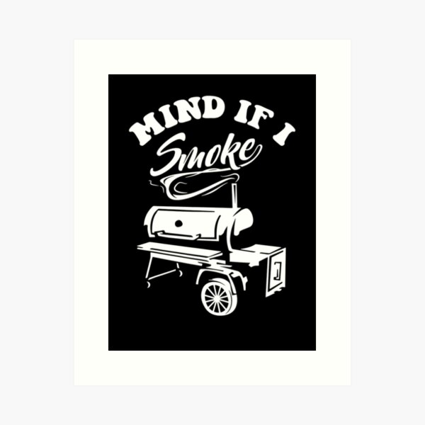 Funny BBQ T Shirt Smoking Meat Smoker Accessories Grilling Art Board Print  for Sale by ImartX