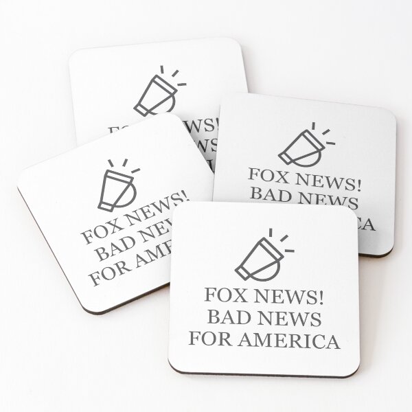 Item preview, Fox News! Bad News for America with Megaphone  designed and sold by Politics-Corner.