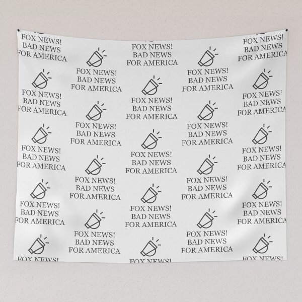 Item preview, Fox News! Bad News for America with Megaphone  designed and sold by Politics-Corner.