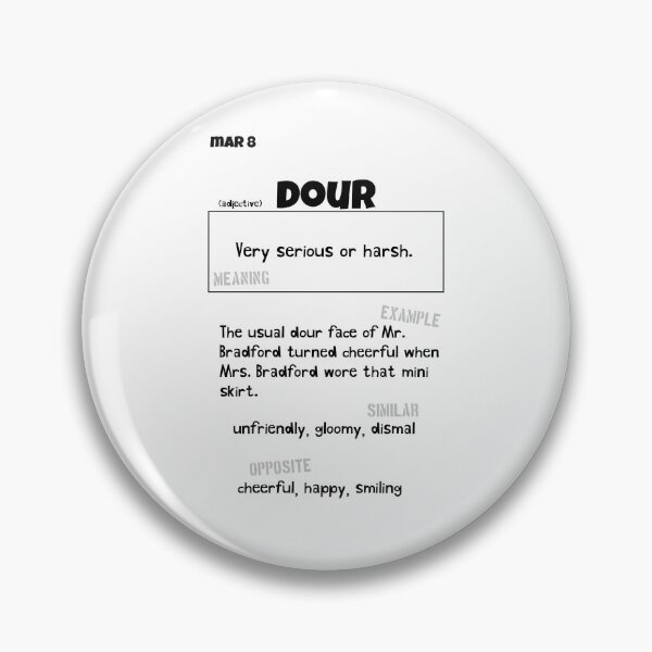 Item preview, March 8 Dour designed and sold by Square Root of Squid.
