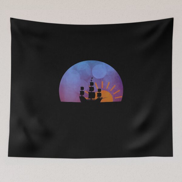 Item preview, The Lonely Ship in the Sunset designed and sold by John Longtin.