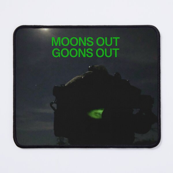 Item preview, Moon’s Out Goons Out NVG Boi designed and sold by ReckahFox.