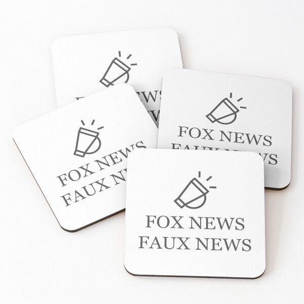 Item preview, Fox News Faux News with Megaphone designed and sold by Politics-Corner.