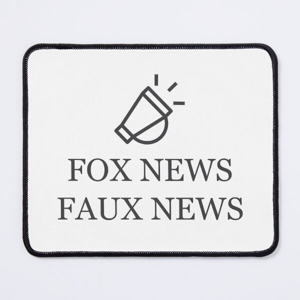 Item preview, Fox News Faux News with Megaphone designed and sold by Politics-Corner.