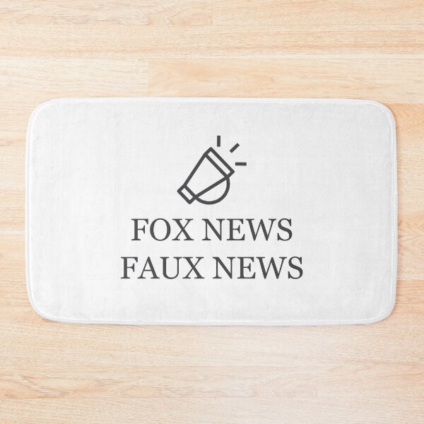 Item preview, Fox News Faux News with Megaphone designed and sold by Politics-Corner.