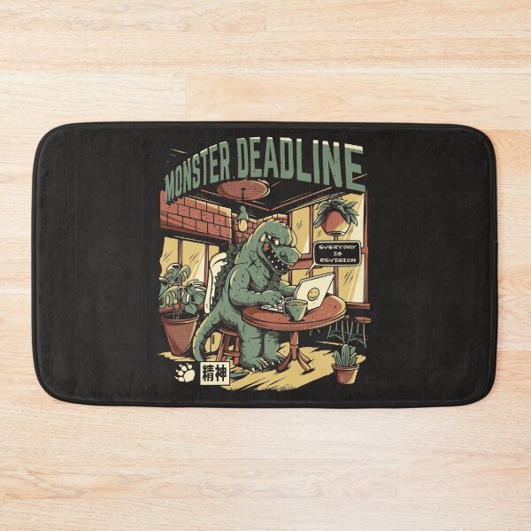 Item preview, Monster Deadline designed and sold by footmarkstudio.