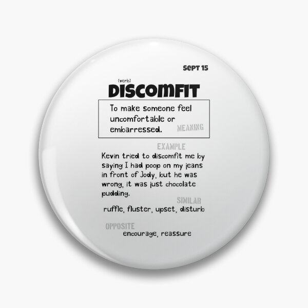 Item preview, September 15 Discomfit designed and sold by Square Root of Squid.