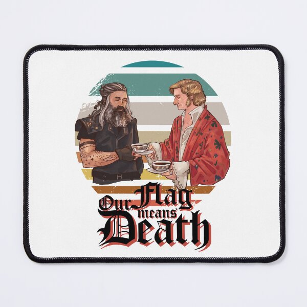 Item preview, Stede Blackbeard On Retro Sunset designed and sold by DennisSmith4.