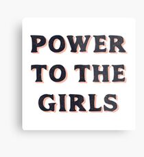 Power To The Girls Metal Print