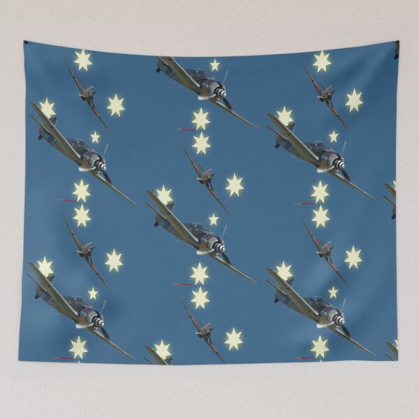 Item preview, Southern Cross Dogfight Design - Hurricane Vs Fw190D designed and sold by muz2142.