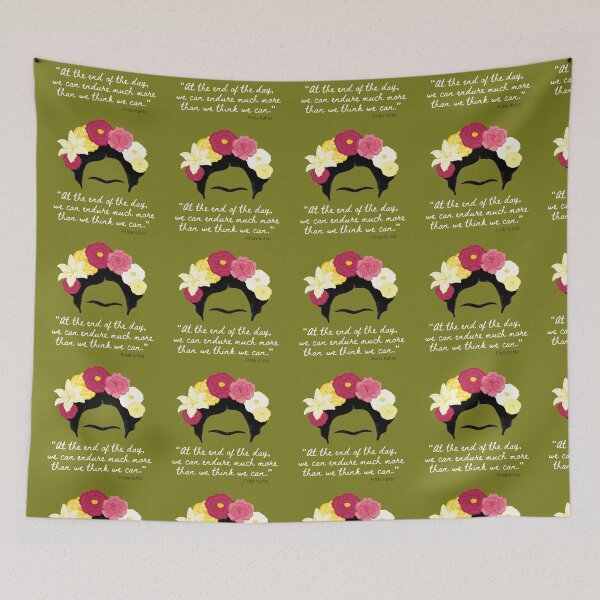 Item preview, Frida Kahlo Quote -At the end of the day designed and sold by lunabethdesigns.