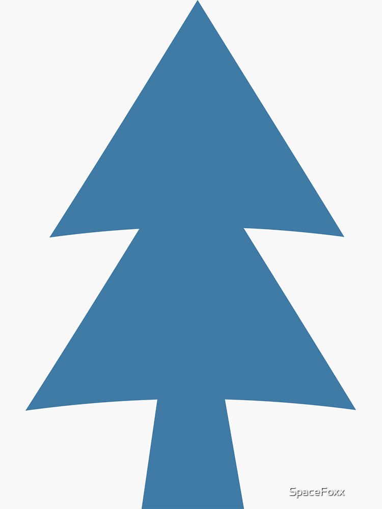 "Dipper Pines... Pine Tree." Sticker by SpaceFoxx Redbubble