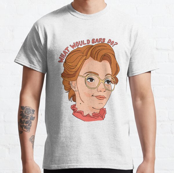 WHAT WOULD BARB DO? stranger wwbd tv show things meme Crew Neck