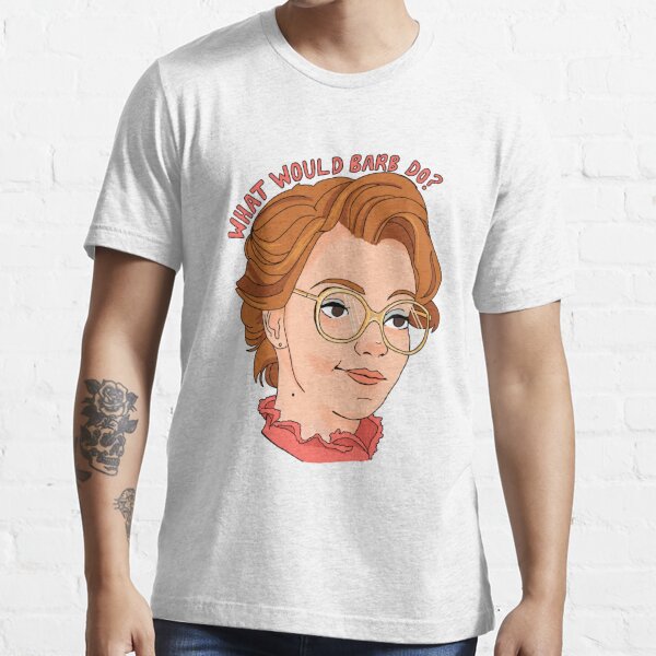 WHAT WOULD BARB DO? stranger wwbd tv show things meme Crew Neck