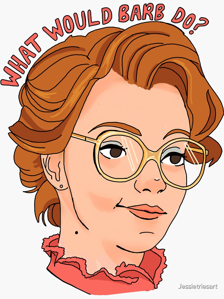 Justice for Barb Sticker for Sale by anatomyautumnal