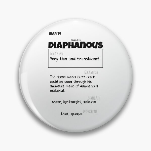 Item preview, March 14 Diaphanous designed and sold by Square Root of Squid.