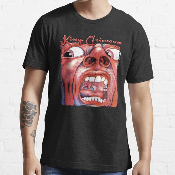 "KING CRIMSON ROCK BAND " Tshirt by EwellLindgren Redbubble king