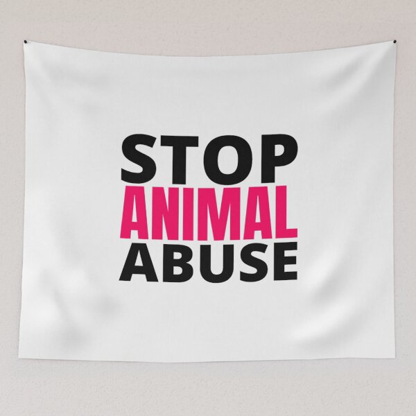Item preview, STOP ANIMAL ABUSE designed and sold by FrankRisse.