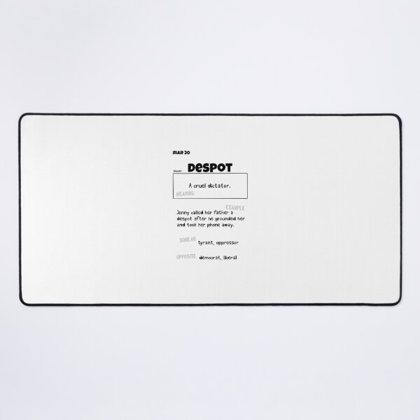 Item preview, March 20 Despot designed and sold by Square Root of Squid.