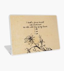 Sylvia Plath - I am, I am, I am. Laptop Skin