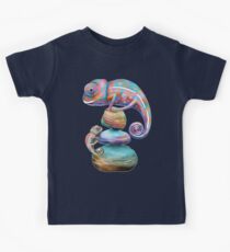 Camiseta para niños Camaleones