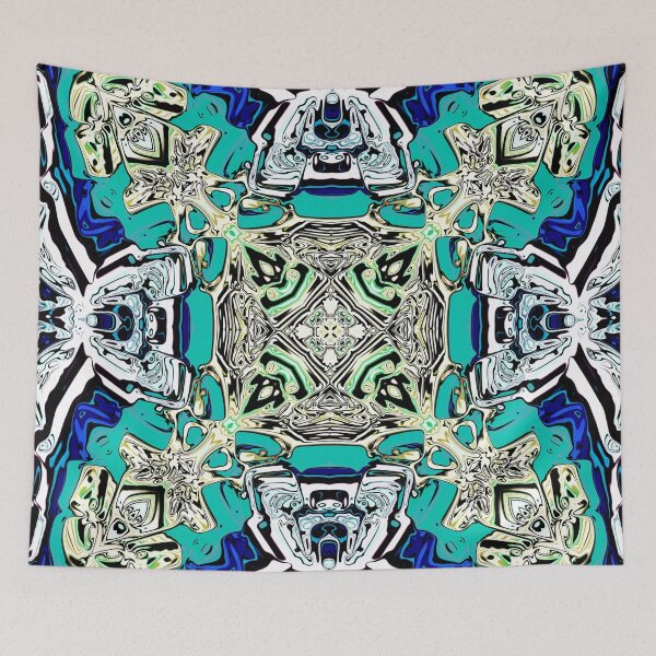 Item preview, Abstract Turquoise Kaleidoscope designed and sold by Phil Perkins.