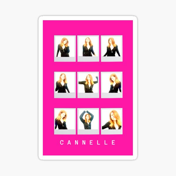 Cannelle - Space Dance, Pink Sticker