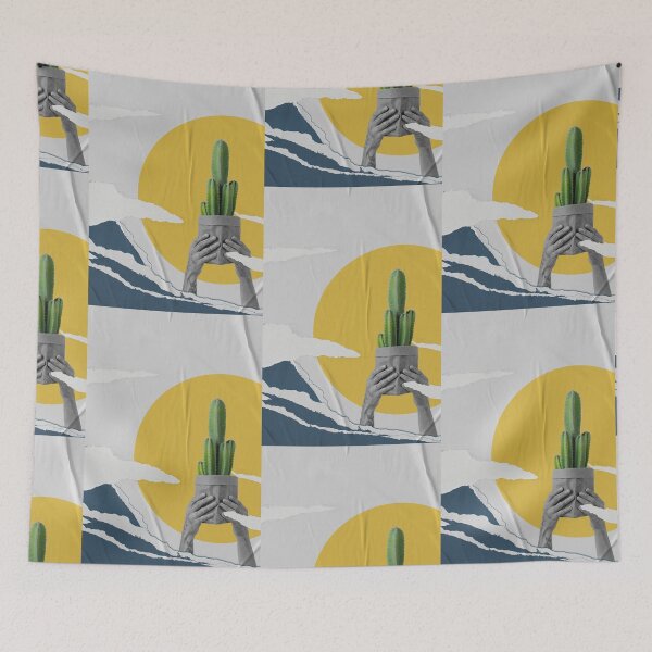 Item preview, Cacti Retro Collage designed and sold by VerboShop.