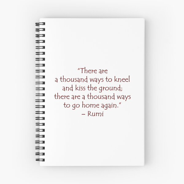 Aperçu de l'œuvre mots rumi créée et vendue par quoteslov.