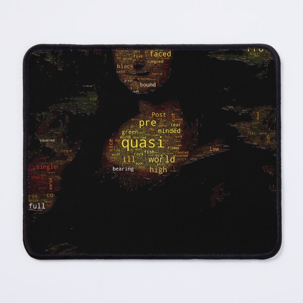Item preview, Mona Lisa Word Cloud designed and sold by WordyCloud.