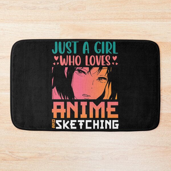 Item preview, A Girl Who Loves Anime And Sketching By Desiigner93 designed and sold by Sumner Brooks.