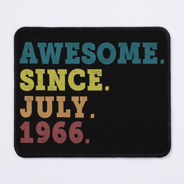Item preview, Awesome Since July 1966 Retro Vintage 56th Birthday Gift designed and sold by designbychow.