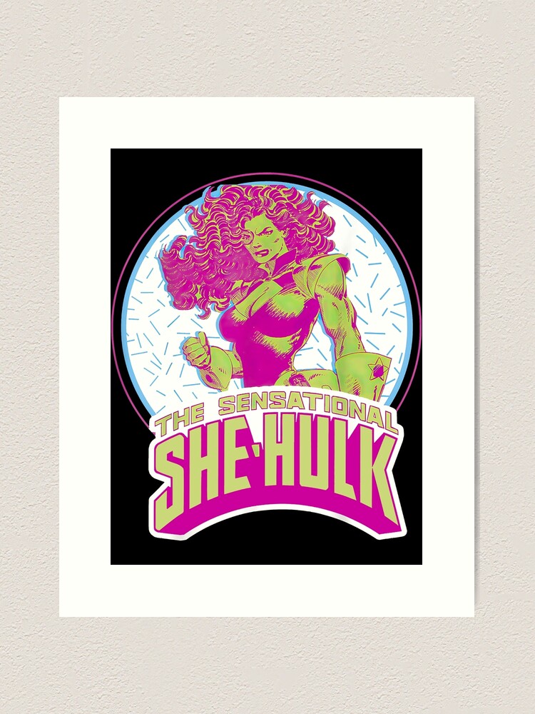 She-Hulk Sexy Girl Art Board Print for Sale by DonnellHoux