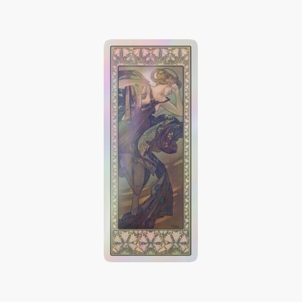 The Moon and the Stars - Evening Star Alphonse Mucha The Moon and the Stars - Evening Star Alphonse Mucha