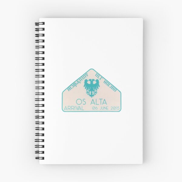 Item preview, grishaverse “os alta passport stamp” designed and sold by wishingrain.