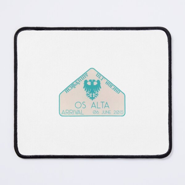 Item preview, grishaverse “os alta passport stamp” designed and sold by wishingrain.