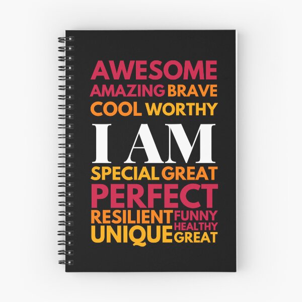 Item preview, I Am Affirmation quotes designed and sold by wildpiksel.