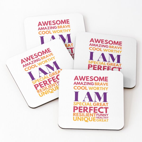 Item preview, I Am Affirmation quotes designed and sold by wildpiksel.
